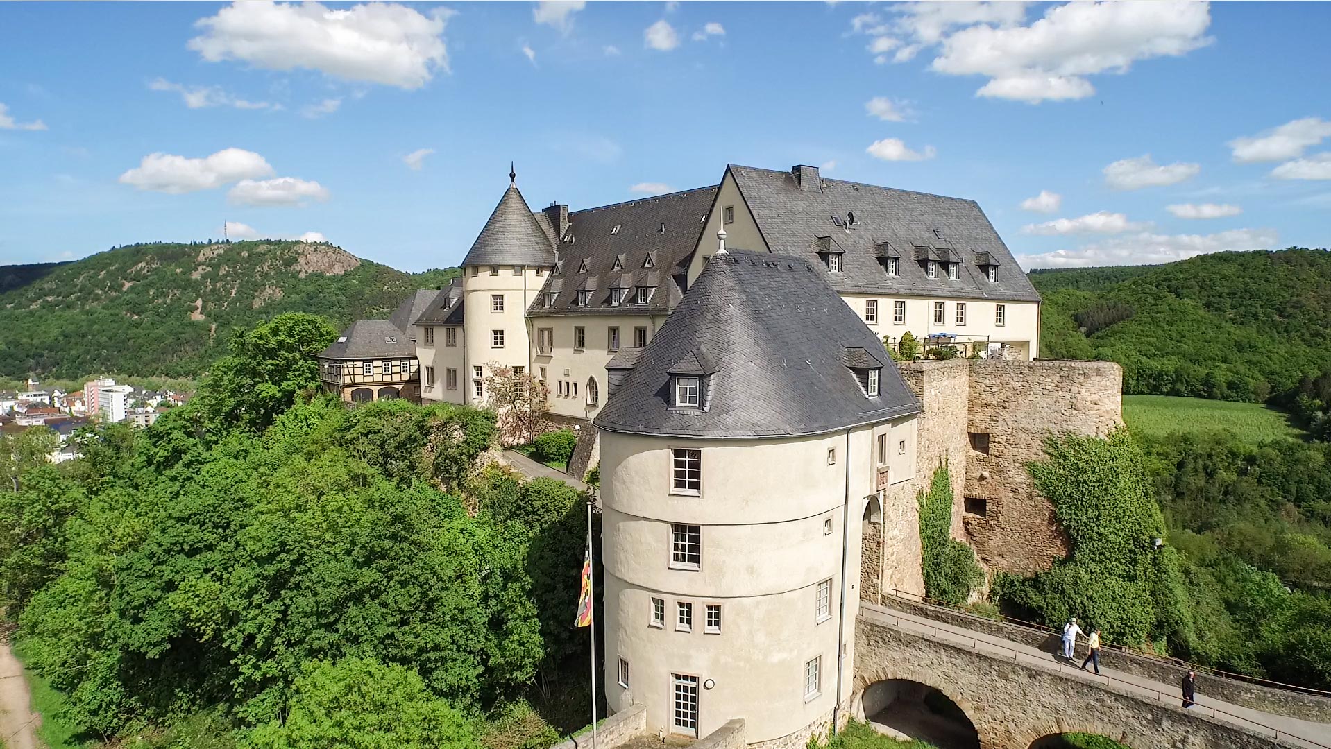 Lufaufnahme Ebernburg
