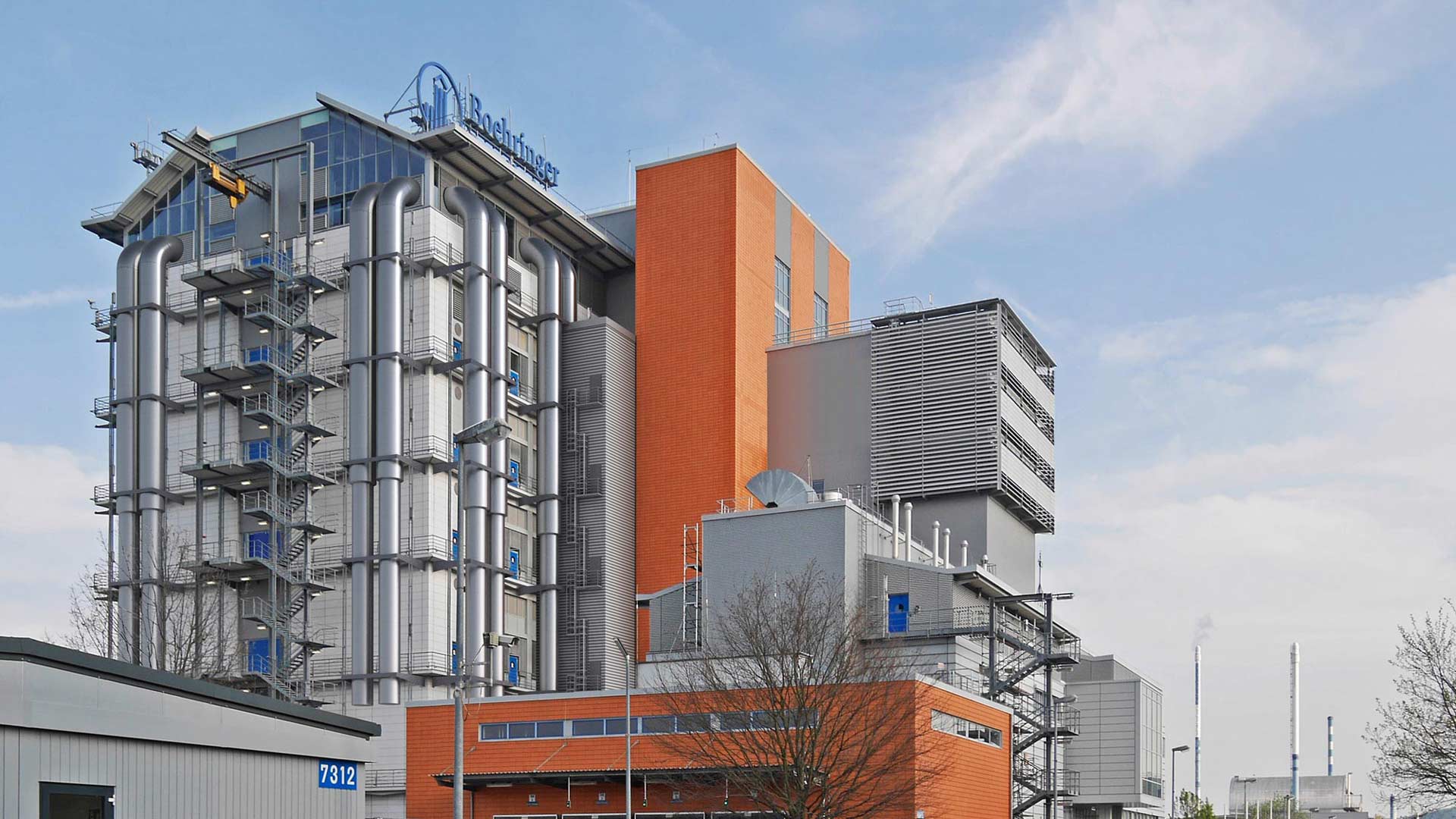 Boehringer Ingelheim - Visualisierung technischer Anbauten und Erweiterungen