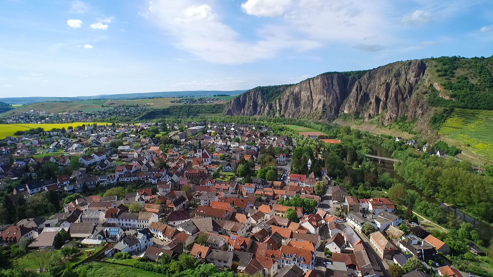 Luftaufnahme Drohne Ebernburg